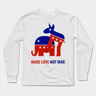 make love not war Long Sleeve T-Shirt